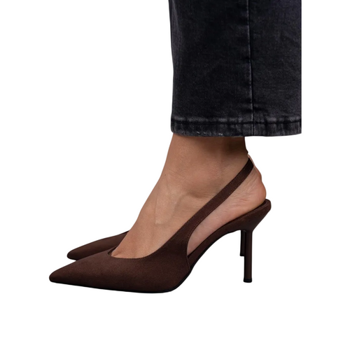 Bella - Orthopädische High Heels mit Stilettoabsatz in Wildlederoptik