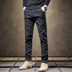 Slim Fit Stretch Baumwollhose – Herren Maßgeschneiderte Hose