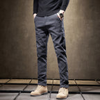 Slim Fit Stretch Baumwollhose – Herren Maßgeschneiderte Hose