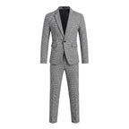 Herren Anzug-Set | Zweiteiliges Blazer- und Hosen-Set | Reguläre Passform für Beruf und Freizeit | Schmid