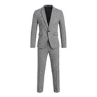 Herren Zweiteiliger Anzug | Langärmliger Blazer und Hose | Reguläre Passform aus Polyester für Business und Formelle Anlässe | Schmid