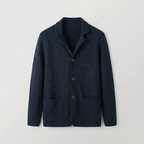 Lorenzo Strick-Cardigan – Herren Knitwear Cardigan mit Knopfleiste