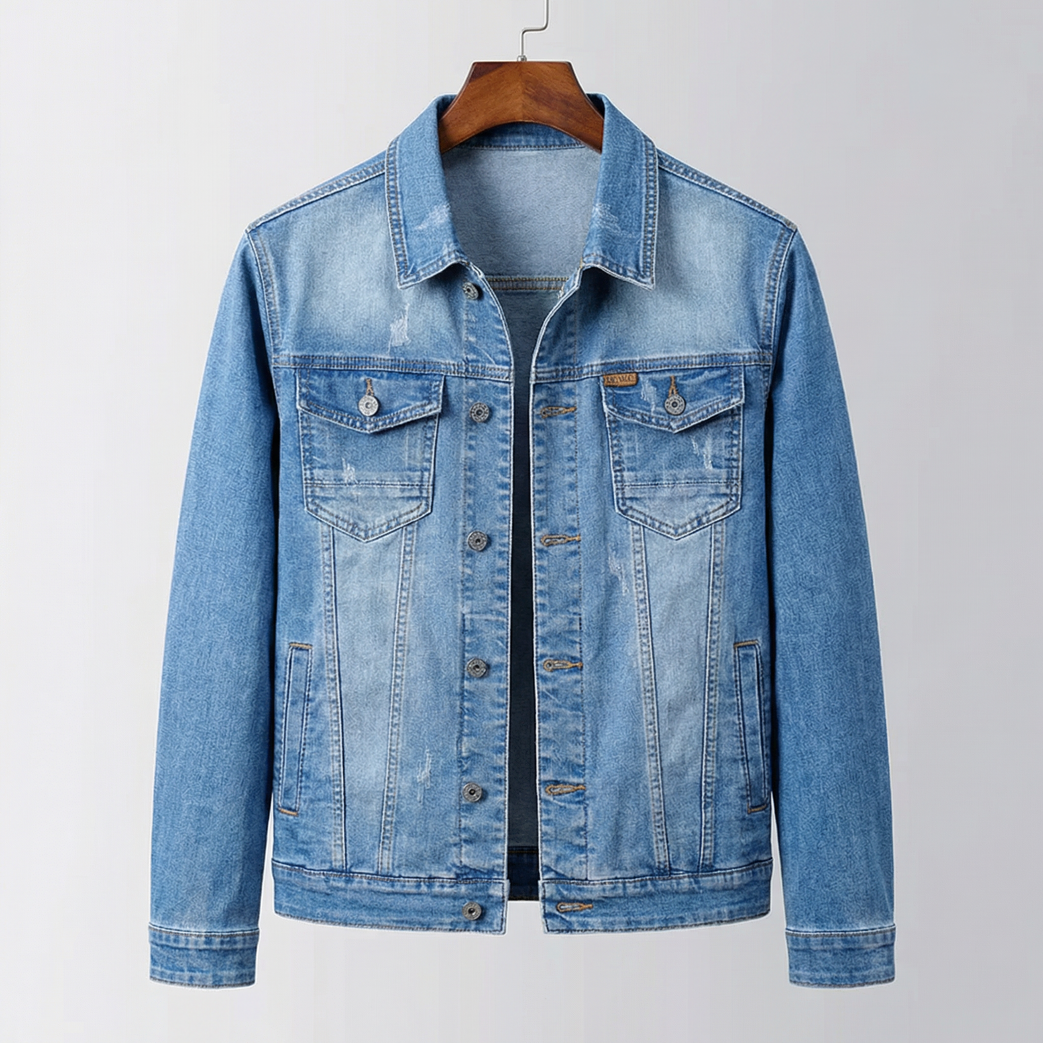 Billy Denim‑Jacke – Herren Langärmlige Jeansjacke