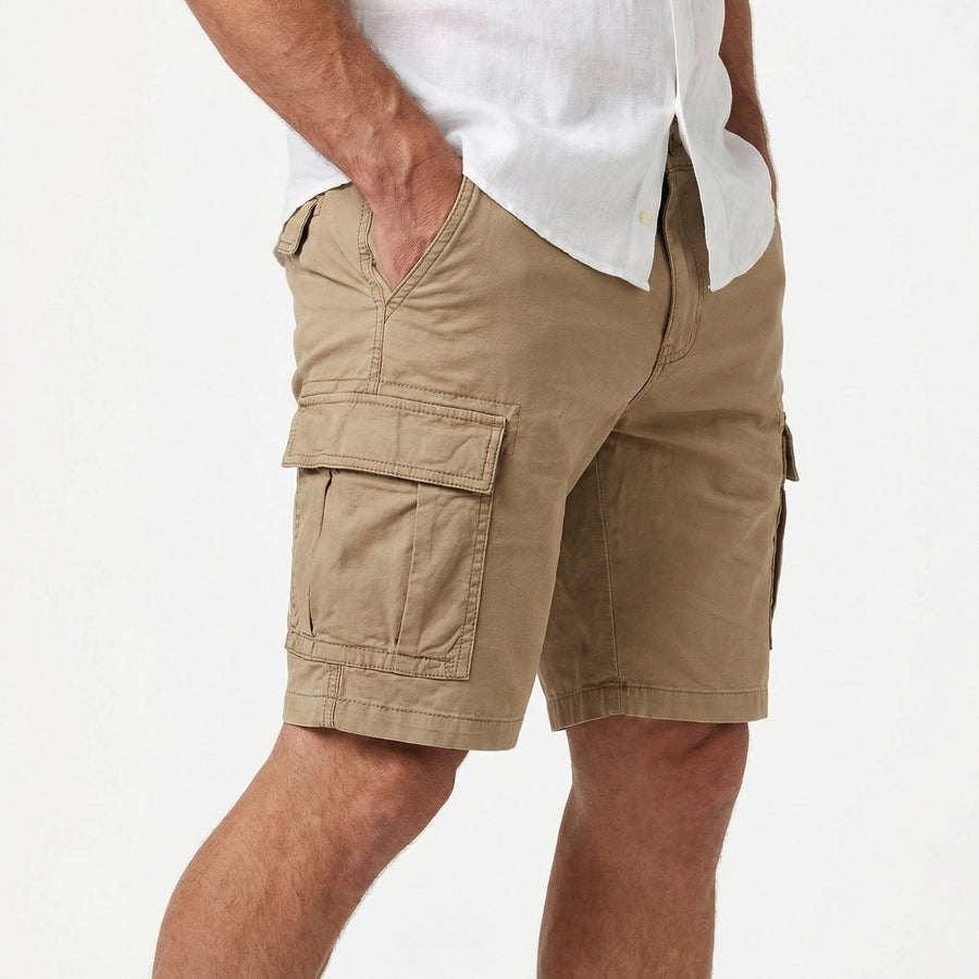 Carson Cargo‑Shorts – Herren Baumwoll‑Cargo‑Shorts