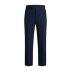 Herrenhose | Slim Fit Hose mit Verstellbarem Bund | Freizeithose für Alltag und Beruf | Schmid