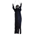 Hängende Gespensterdekoration aus Stoff | Halloween Ornament mit langen Haaren | Hängedekoration für Innen- & Außenbereiche | Schmid