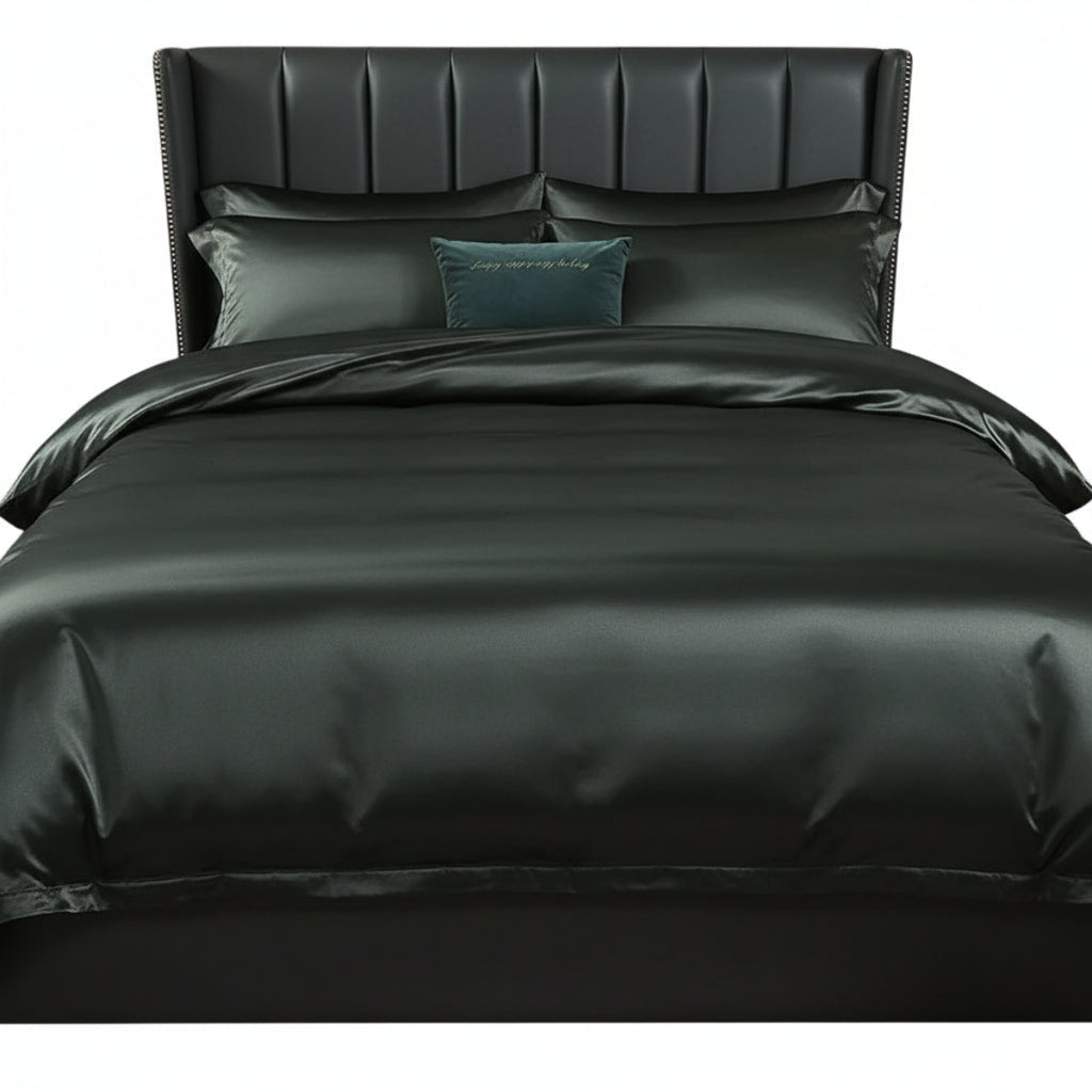 Amara – Bettwäsche-Set 4-teiliges Satin-Bettset