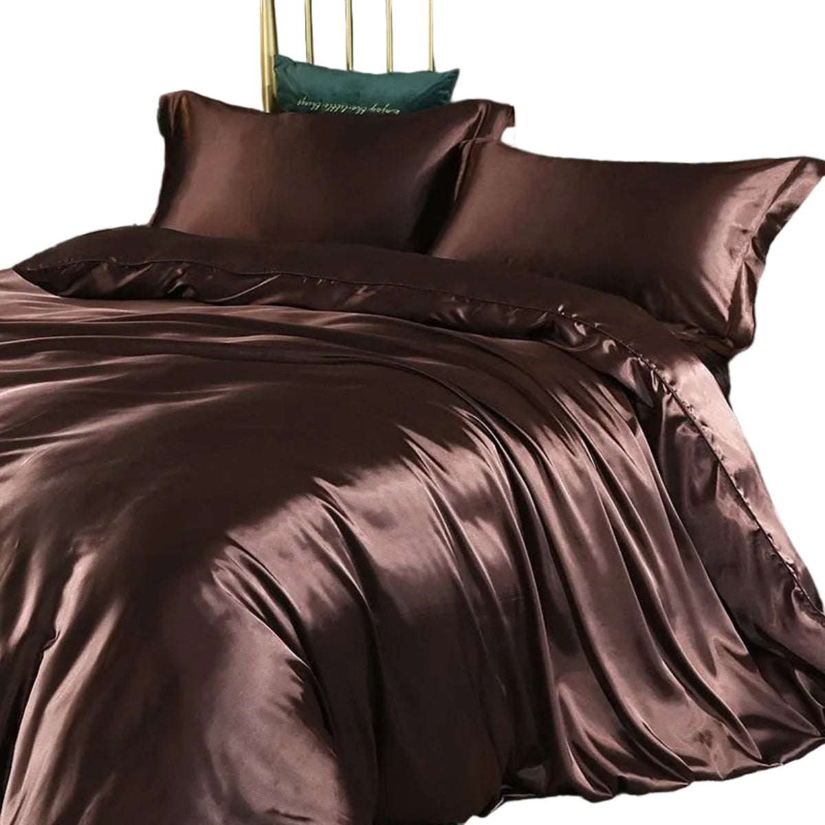 Amara – Bettwäsche-Set 4-teiliges Satin-Bettset