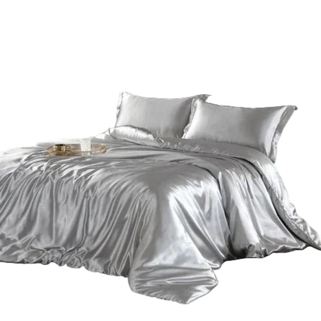 Amara – Bettwäsche-Set 4-teiliges Satin-Bettset
