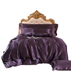 Amara – Bettwäsche-Set 4-teiliges Satin-Bettset
