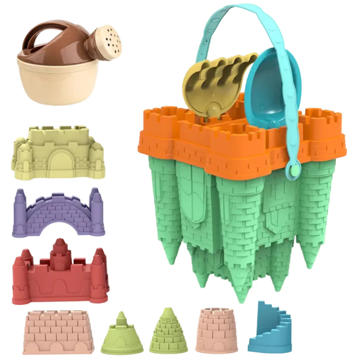 BeachMaster - Sandkasten Spielset – Spielzeug für Strand und Outdoor-Nutzung