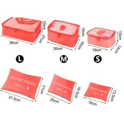 Reisetaschen-set | wasserdicht, organisiert & perfekt für unterwegs