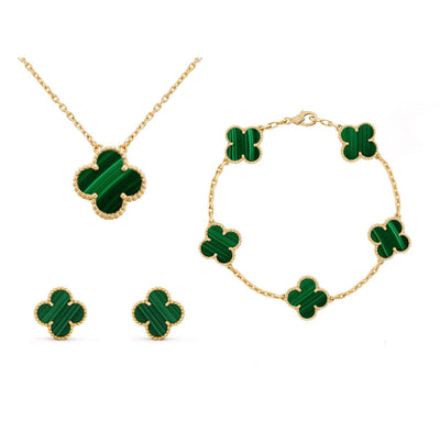 Julia schmuckset | zarte symbolik trifft goldene eleganz