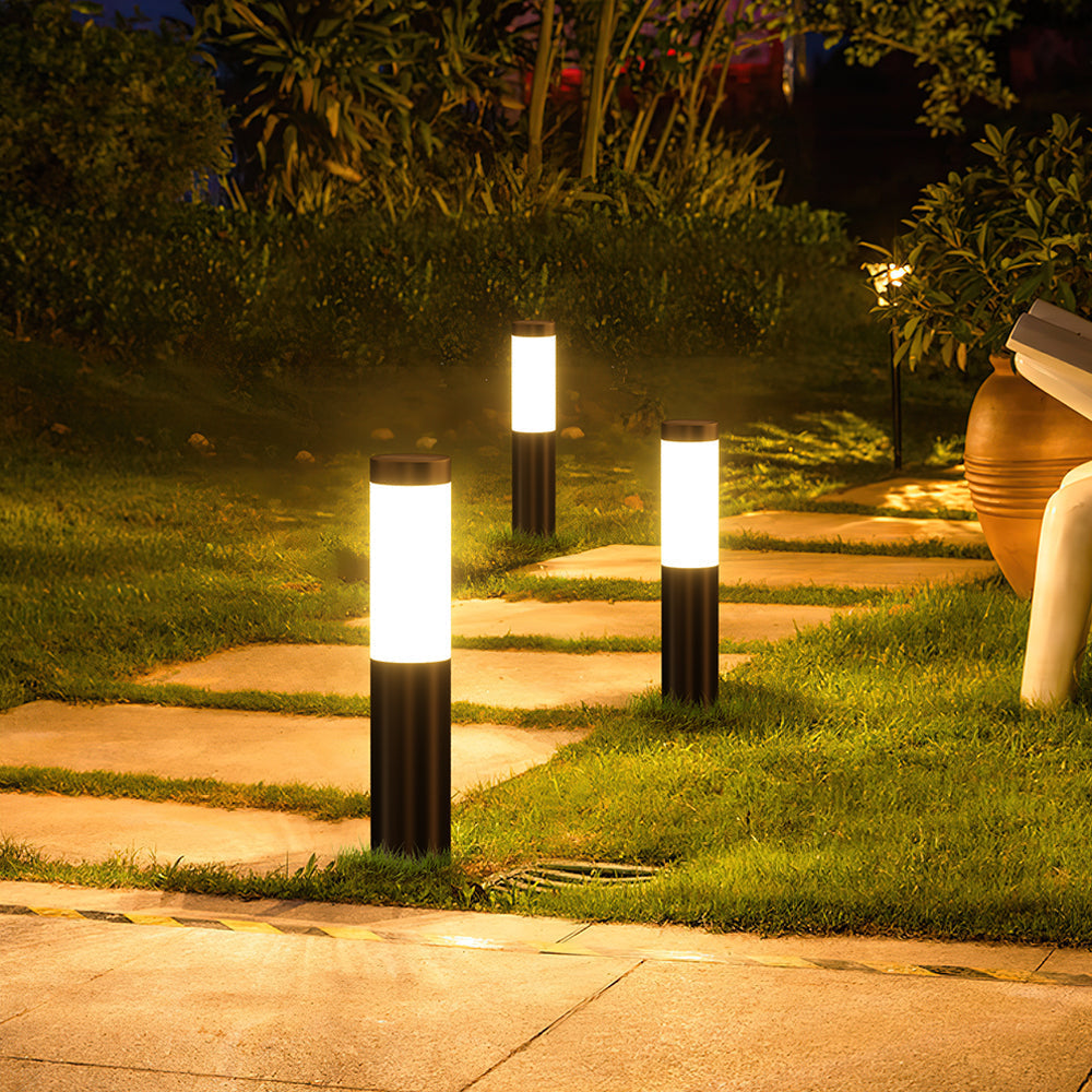 Solar LED Gartenwegleuchte – IP65, automatisch Ein/Aus, Außenleuchte
