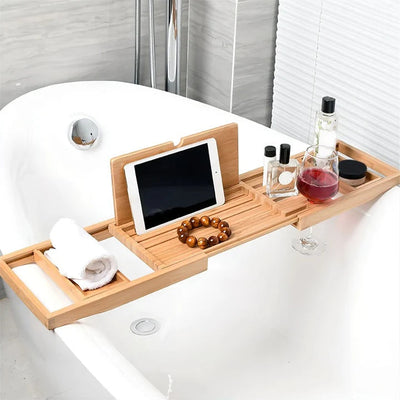 Bamboobliss | ausziehbarer badecaddy