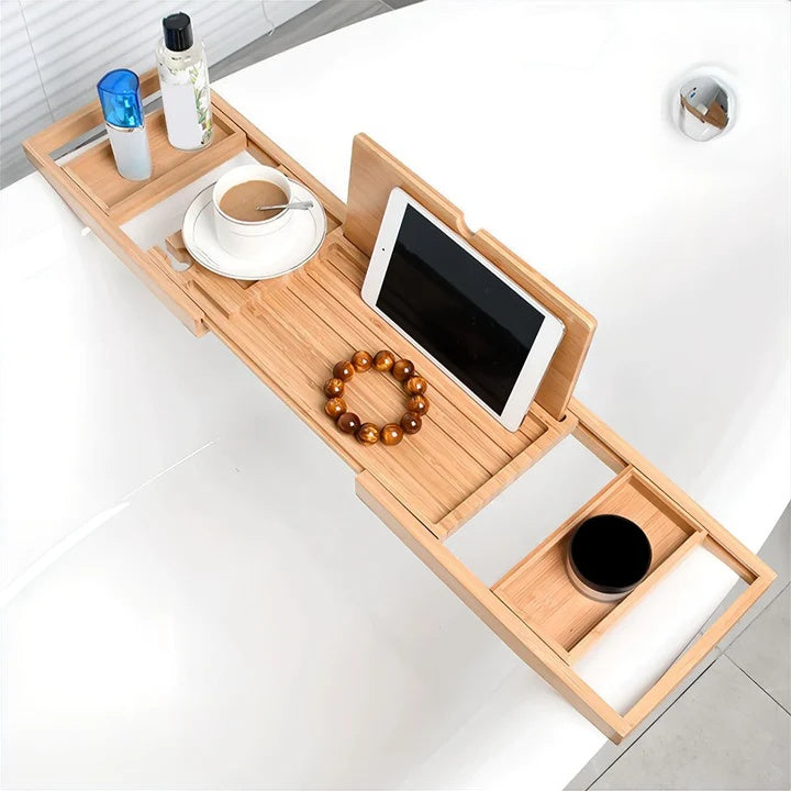 Bamboobliss | ausziehbarer badecaddy