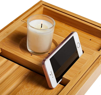 Bamboobliss | ausziehbarer badecaddy