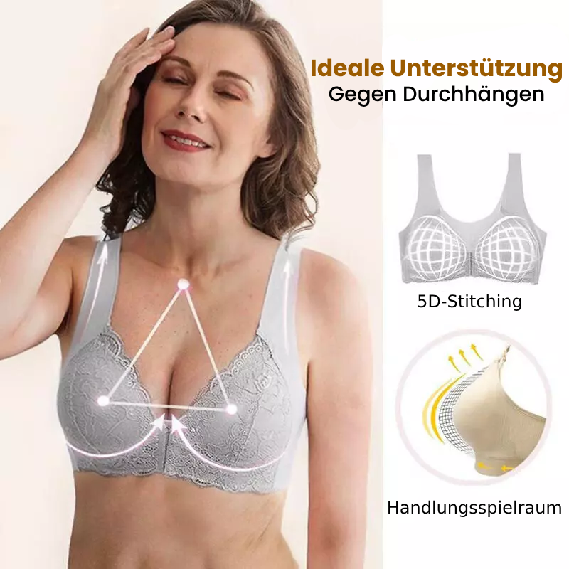 Nahtloser Push-Up BH Mit Frontverschluss | 3er Pack Komfort & Halt