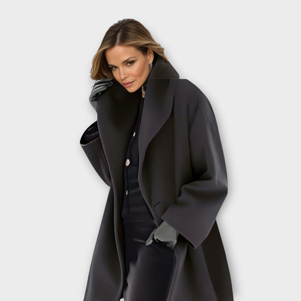Emma Windproof Wolljacke – Damen Langärmlige Außenjacke