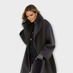 Emma Windproof Wolljacke – Damen Langärmlige Außenjacke