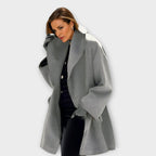 Emma Windproof Wolljacke – Damen Langärmlige Außenjacke