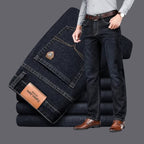 Baumwoll - Jeans mit geradem Schnitt für Herren