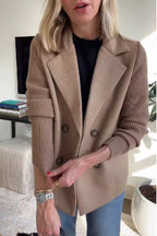 Sasha Casual Blazer Coat – Damen Leichter Blazer‑Mantel
