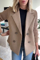 Sasha Casual Blazer Coat – Damen Leichter Blazer‑Mantel