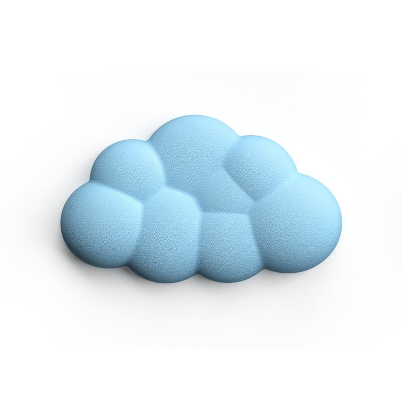 Wolkenförmige | tastatur- & maus-handballenauflage