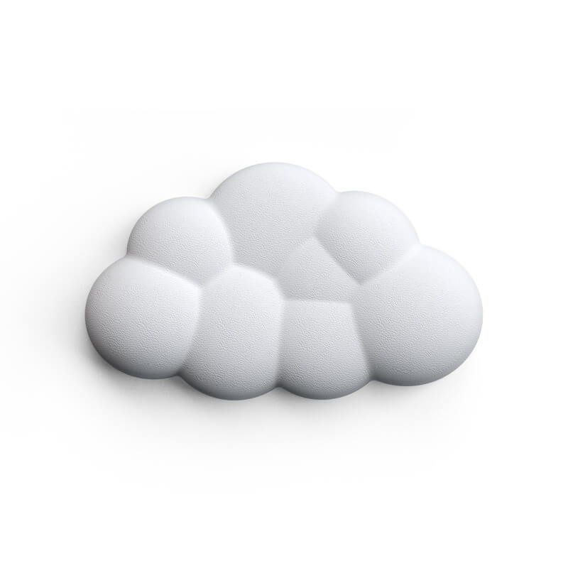 Wolkenförmige | tastatur- & maus-handballenauflage