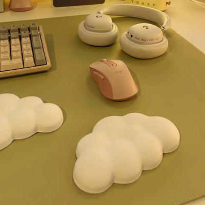 Wolkenförmige | tastatur- & maus-handballenauflage