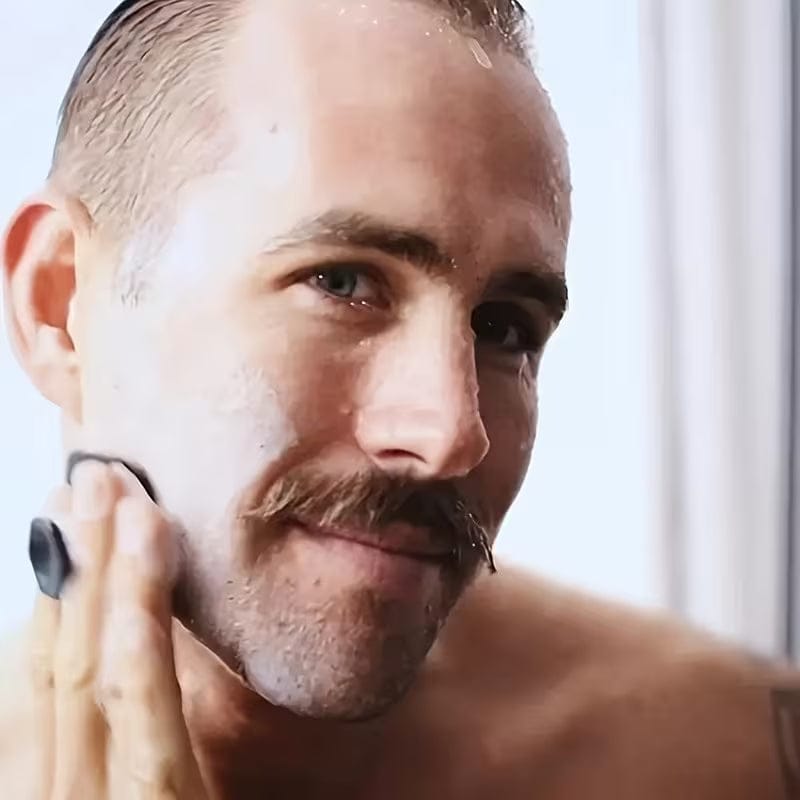 Herren Gesichtsreinigungspad aus Silikon | Strukturierte Oberfläche | Manuelles Gesichtspflege-Tool für Reinigung & Massage | Schmid