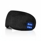 Bluetooth-Schlafmaske | Integrierte Ultradünne Lautsprecher & Lichtblockierendes Design | Verstellbare Audio-Augenmaske für Reisen | Schmid
