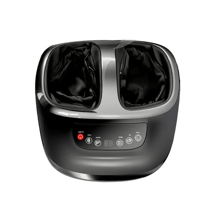 Elektrisches Shiatsu-Fußmassagegerät | Knetmassage, Vibration & 3 Wärmestufen | Verstellbares Massagegerät für Zuhause | Schmid