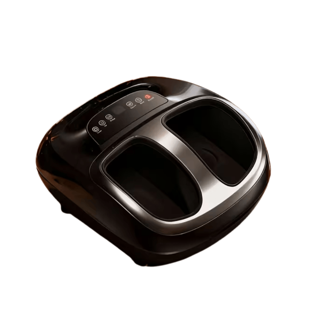 Elektrisches Shiatsu-Fußmassagegerät | Knetmassage, Vibration & 3 Wärmestufen | Verstellbares Massagegerät für Zuhause | Schmid