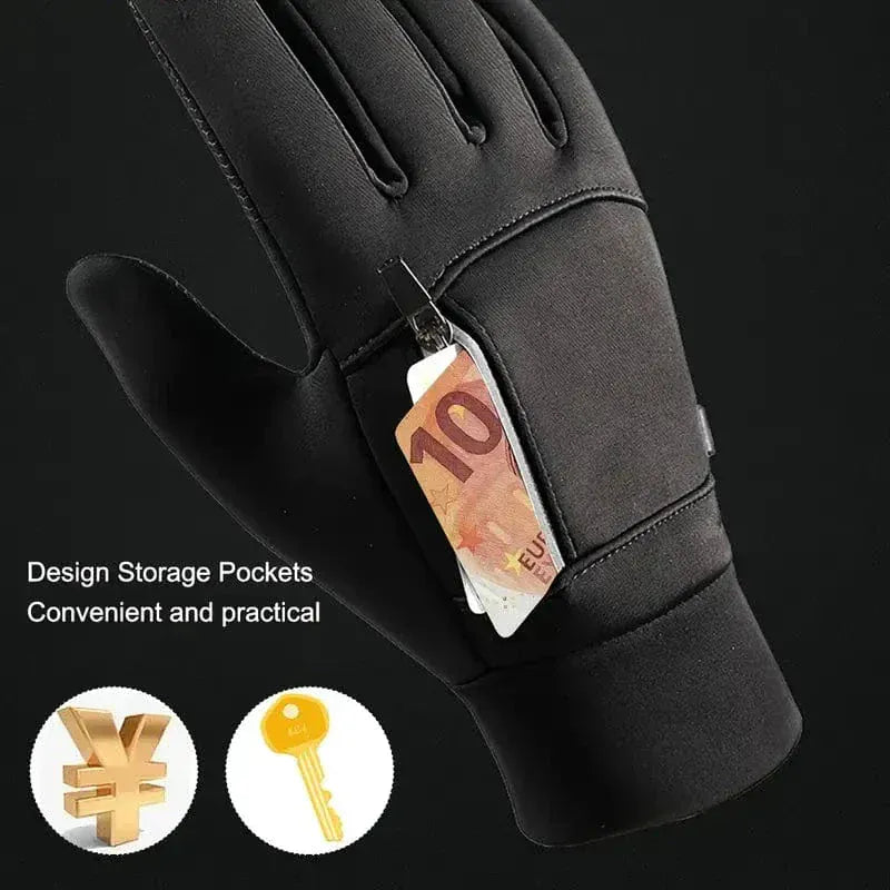 Kaschmir Winterhandschuhe mit Touch | Dehnbare Strickkonstruktion | Smartphone-Kompatible Unisex-Handschuhe in M–XL | Schmid