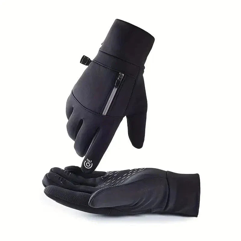 Kaschmir Winterhandschuhe mit Touch | Dehnbare Strickkonstruktion | Smartphone-Kompatible Unisex-Handschuhe in M–XL | Schmid