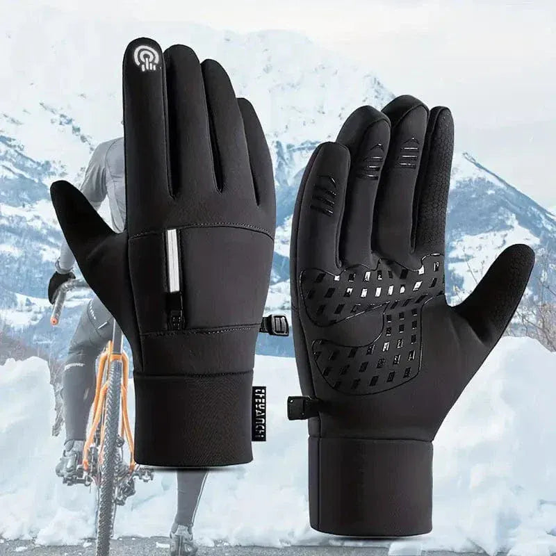 Kaschmir Winterhandschuhe mit Touch | Dehnbare Strickkonstruktion | Smartphone-Kompatible Unisex-Handschuhe in M–XL | Schmid