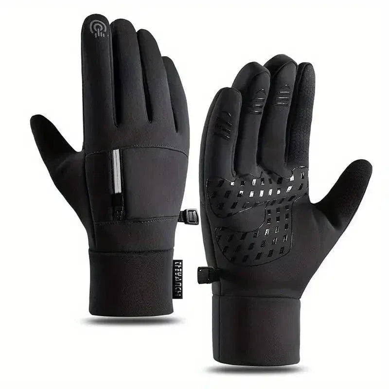 Kaschmir Winterhandschuhe mit Touch | Dehnbare Strickkonstruktion | Smartphone-Kompatible Unisex-Handschuhe in M–XL | Schmid