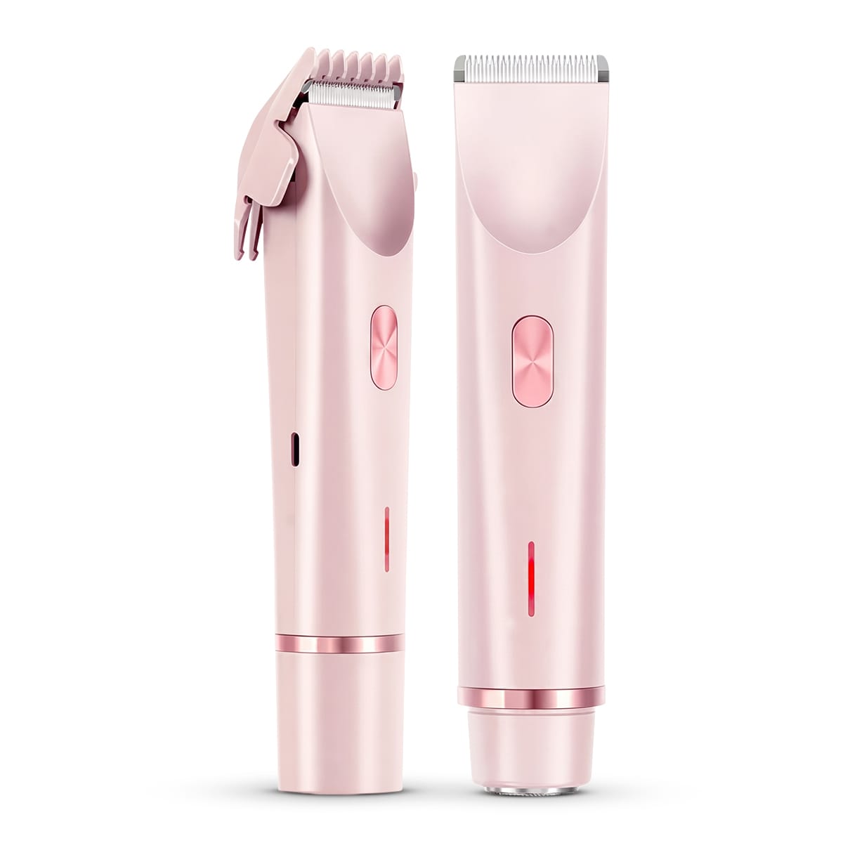 2-in-1 Körper- & Gesichtstrimmer | Keramik- & Edelstahlklingen | IPX7 Wiederaufladbarer USB-C Grooming-Trimmer | Schmid
