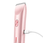 2-in-1 Körper- & Gesichtstrimmer | Keramik- & Edelstahlklingen | IPX7 Wiederaufladbarer USB-C Grooming-Trimmer | Schmid