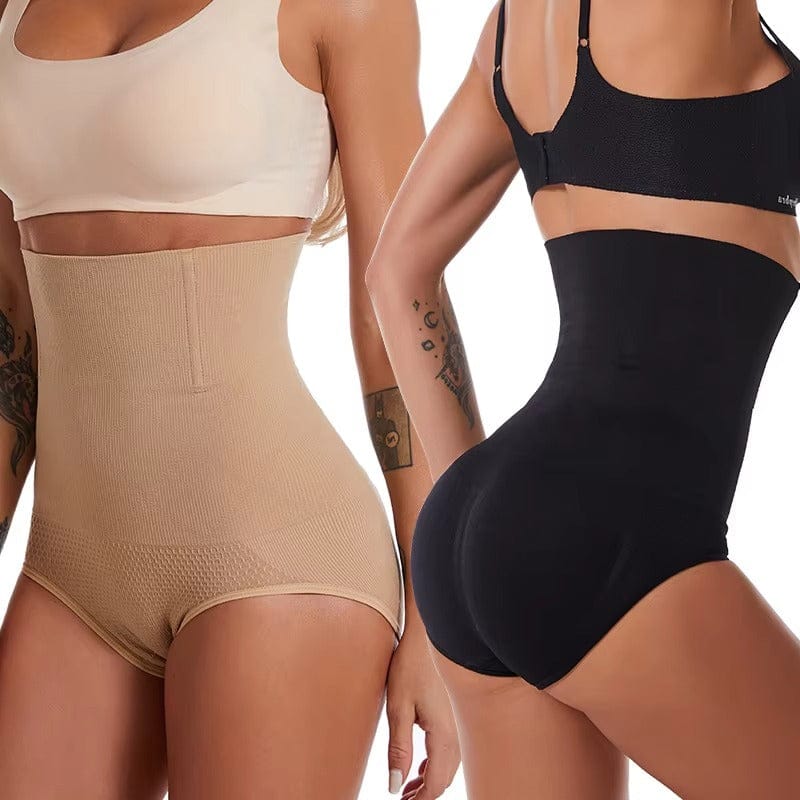 Damen Shapewear-Höschen mit Hoher Taille | Nylon & Elasthan | Nahtloses Höschen mit Moderater Kompression | Schmid