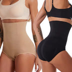Damen Shapewear-Höschen mit Hoher Taille | Nylon & Elasthan | Nahtloses Höschen mit Moderater Kompression | Schmid