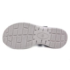 Sandalen aus PU-Leder | Verstellbare Riemen & Strukturierte Außensohle | Leichte Sandalen für Alltag, Arbeit & Freizeit | Schmid