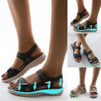 Sandalen aus PU-Leder | Verstellbare Riemen & Strukturierte Außensohle | Leichte Sandalen für Alltag, Arbeit & Freizeit | Schmid