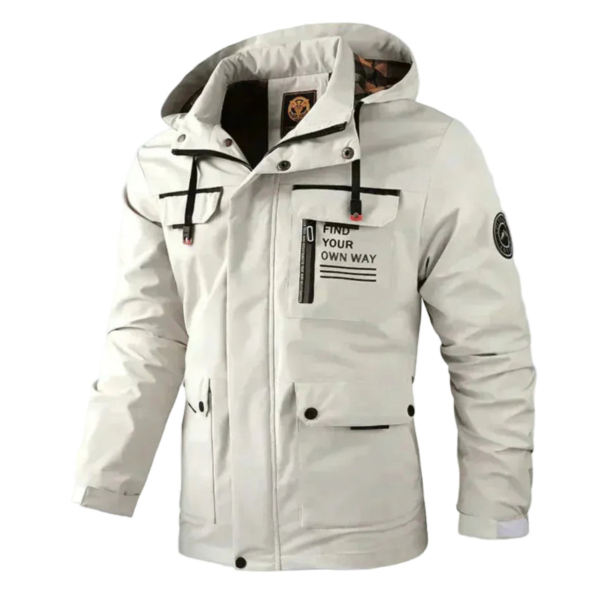 Legend - Herrenjacke mit abnehmbarer Kapuze