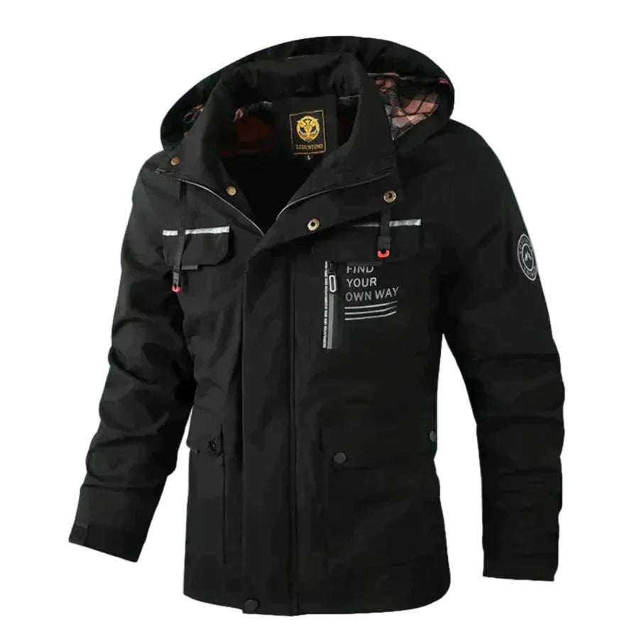 Legend - Herrenjacke mit abnehmbarer Kapuze