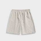Herren Sommeranzug aus Baumwolle und Leinen | Regular Fit Kurzarmhemd und Shorts | Sommergebrauch | Schmid
