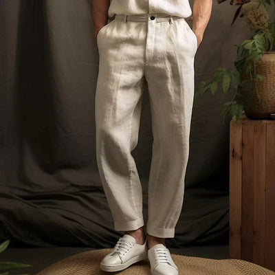 Mailand | Luftige Herren Sommer Leinenhose