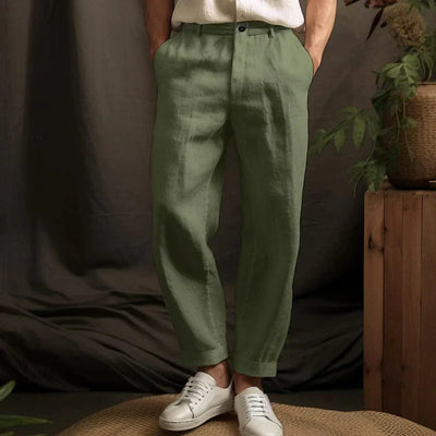 Mailand | Luftige Herren Sommer Leinenhose